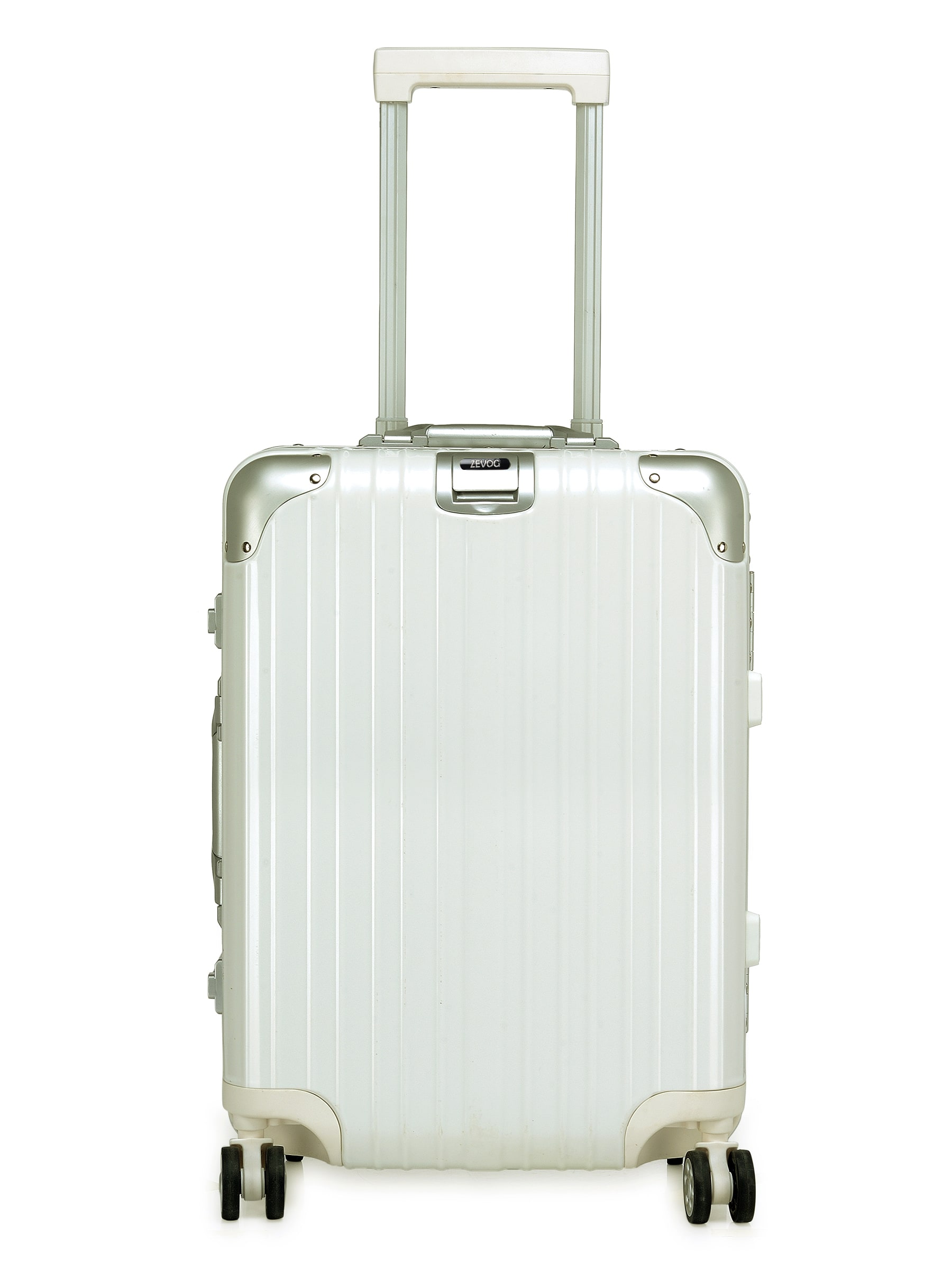 ZEVOG California Love Cabin Luggage Premium White color 20 Inch 0759108943466 min