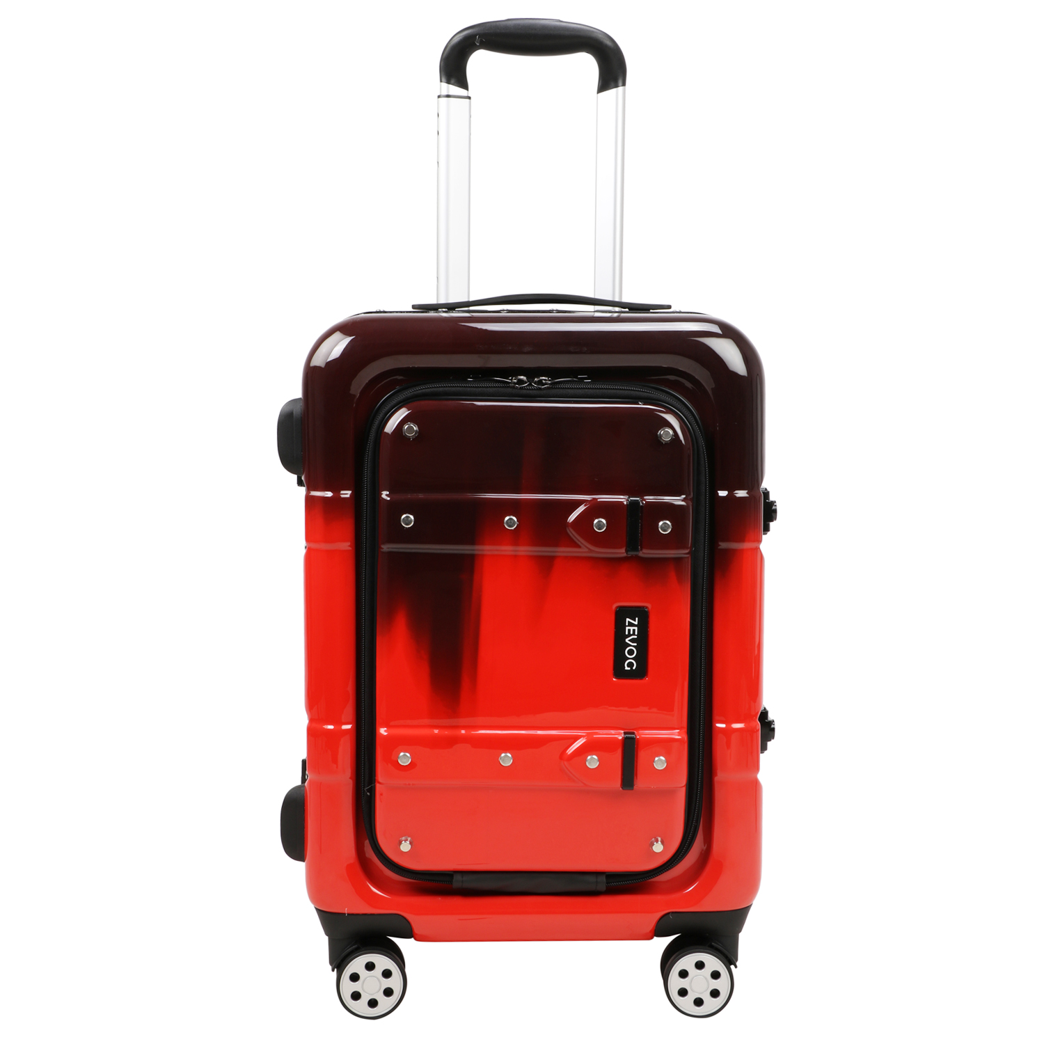 ZEVOG Panache Cabin Luggage Red color 20 Inch 0759108943480