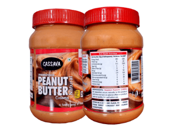 CASSAVA UNSWEETEND PEANUT BUTTER-(0671339828025)(671339828025)