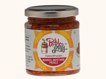 The Pickle Story-Mango Mustard Pickle (Avakai) 200 g-(0759159535542)(759159535542)