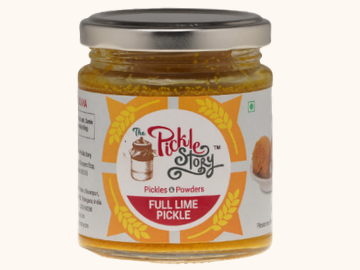 The Pickle Story-Stuffed Full Lime Pickle 200 g-(0759159535573)(759159535573)